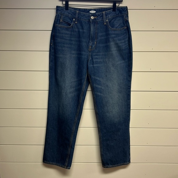 NWOT Old Navy Loose Straight Ankle Jean - Picture 1 of 4